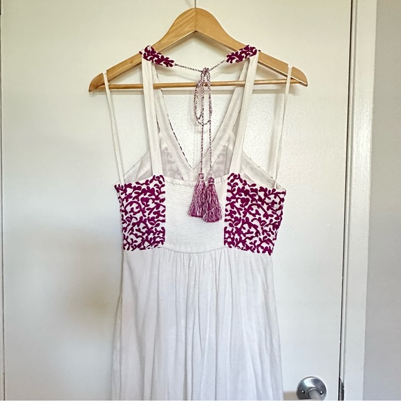 Embroidered Anthropologie Maxi Dress Size 6 - Picture 10 of 10
